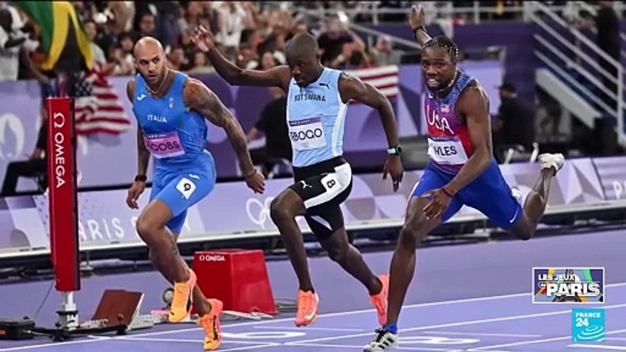 JO 2024 : pour 5 millimètres, l'américain Noah Lyles roi du 100 mètres
