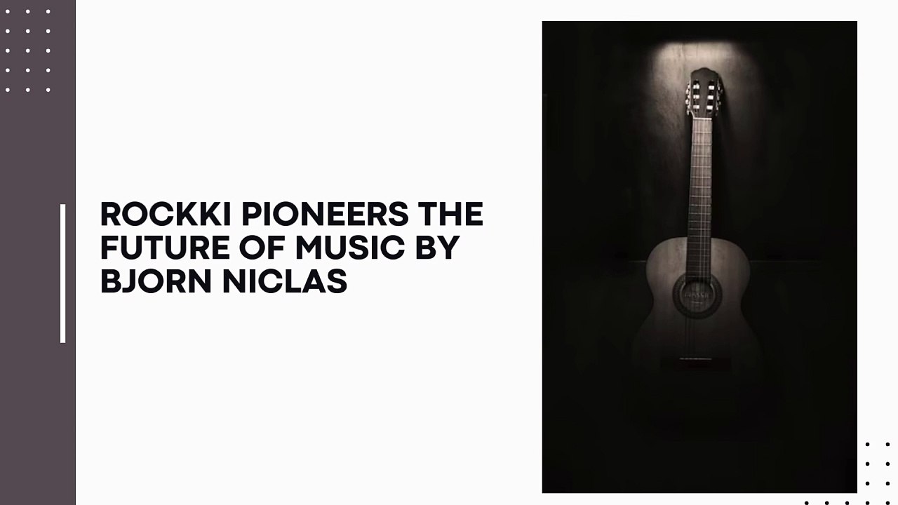 Bjorn Niclas: Revolutionizing Music with ROCKI's Blockchain Innovation