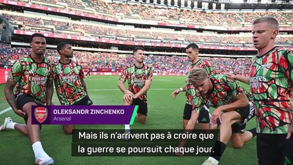 Zinchencko : “Mes coéquipiers et le staff n’arrivent pas à croire que la guerre se poursuit”
