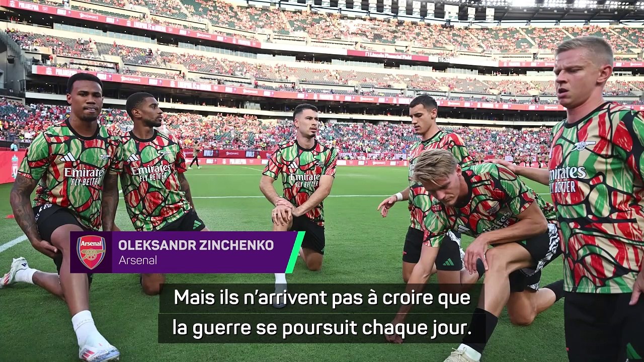 Zinchencko : “Mes coéquipiers et le staff n’arrivent pas à croire que la guerre se poursuit”