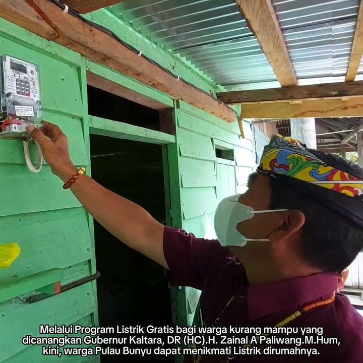 Program Listrik Gratis Bagi Masyarakat Kaltara