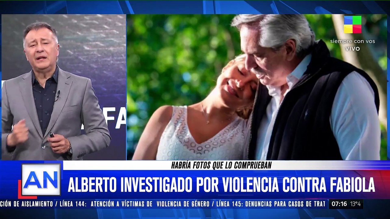  El expresidente Alberto Fernández  investigado por violencia de género: fotos audios y chats reveladores