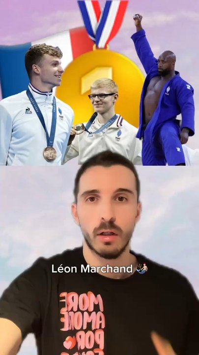 Léon Marchand, Félix Lebrun, Teddy Riner sont les chouchous des Français 