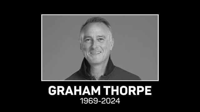 Former England batsman Thorpe dies aged 55