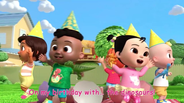 Cody's Dino Birthday _ CoComelon - It's Cody Time _ CoComelon Songs for Kids & Nursery Rhymes