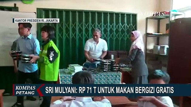 Sri Mulyani Pastikan Program Makan Bergizi Gratis Masuk APBN 2025, Alokasi Dana Hingga Rp 71 Triliun