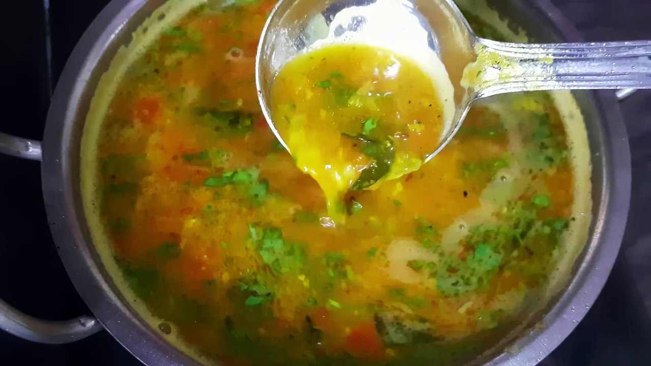 Authentic South Indian Sambar in 10 minutes | Tili Saaru Brahmin Style | Sambar Recipe