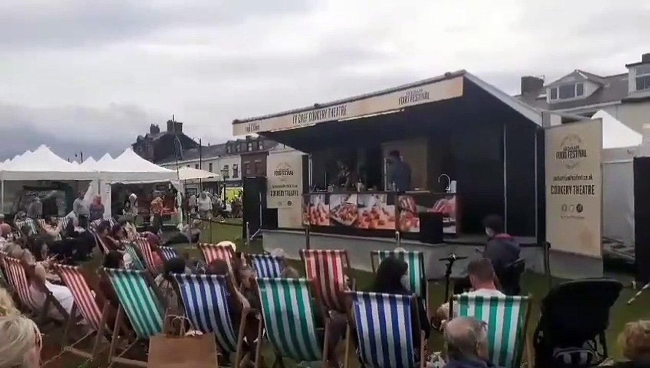Thousands of people have their taste buds tantalised as they enjoy the culinary delights of Seaham Food Festival