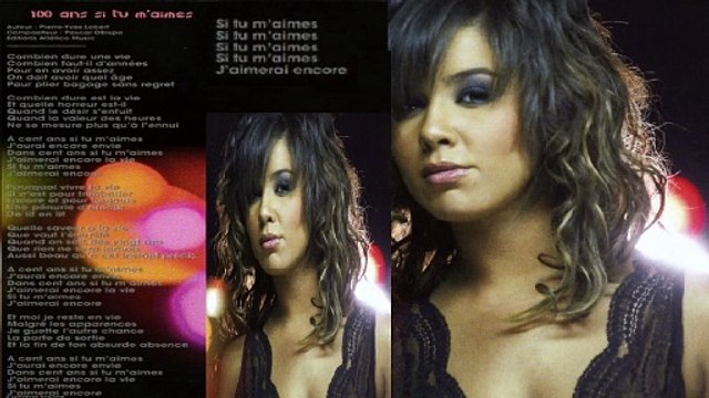 CHIMÈNE BADI — 100 ans si tu m'aimes |