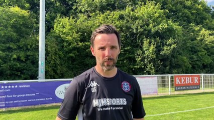 Badshot Lea manager Gavin Smith post-Stansfeld