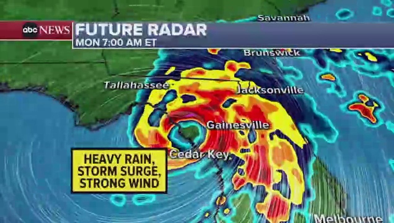 Tropical Storm Debby barrels toward Florida with potential recordsetting rains farther north