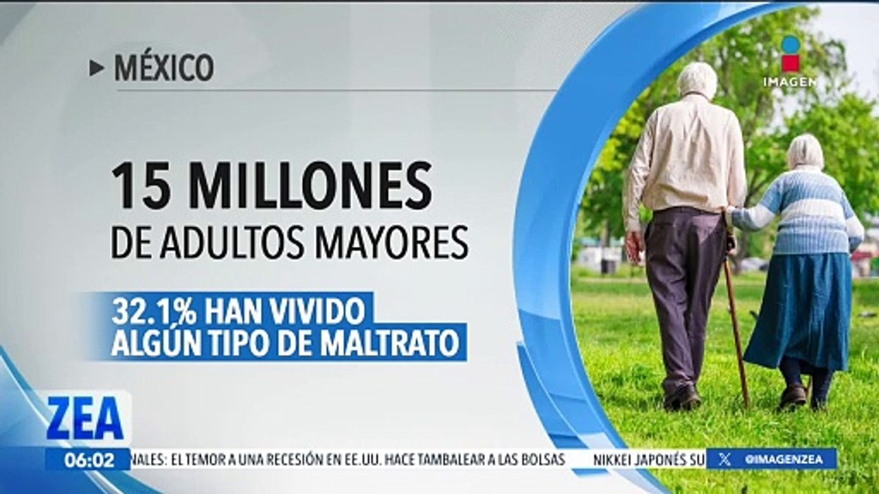 En México el 32.1% de los adultos mayores ha vivido algún tipo de maltrato