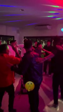 Jugadores de Nacional en el festejo del Torneo Intermedio