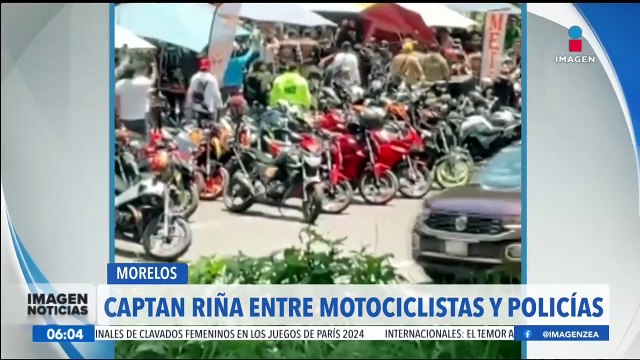 Captan riña entre motociclistas en Tres Marías