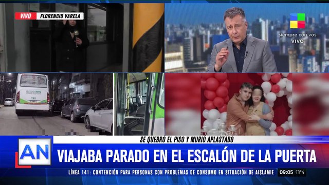 Florencio Varela: murió aplastado por un colectivo tras quebrarse el piso