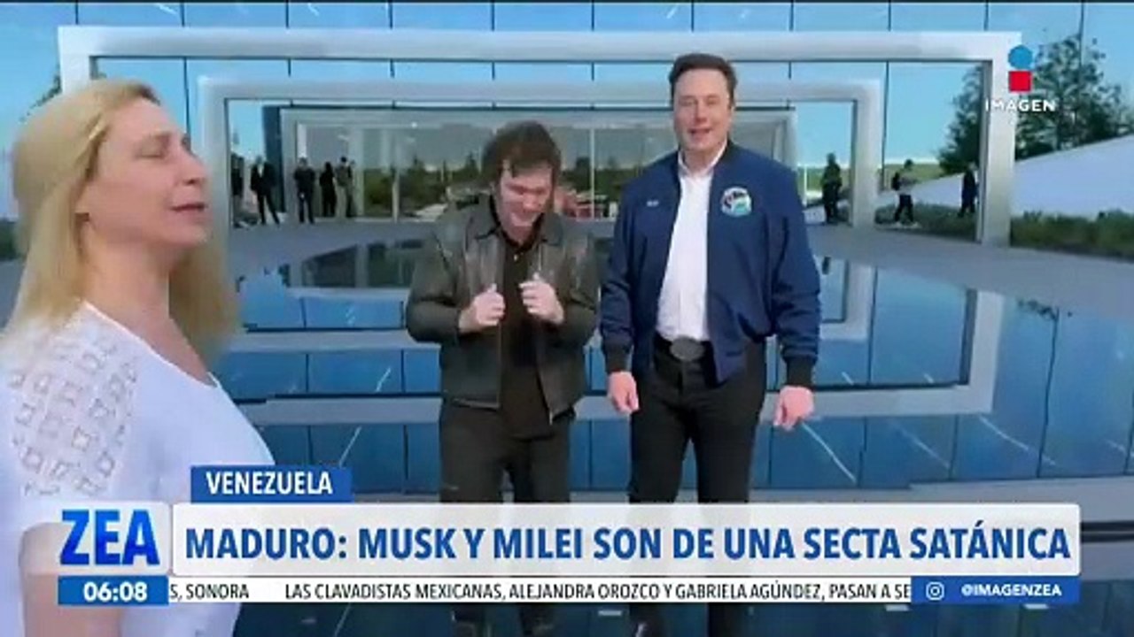 Nicolás Maduro asegura que Elon Musk y Javier Milei forman parte de una secta satánica