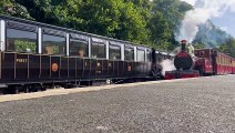 Watch vintage steam train the Loch at Douglas station during the Isle of Man Heritage Transport Festival