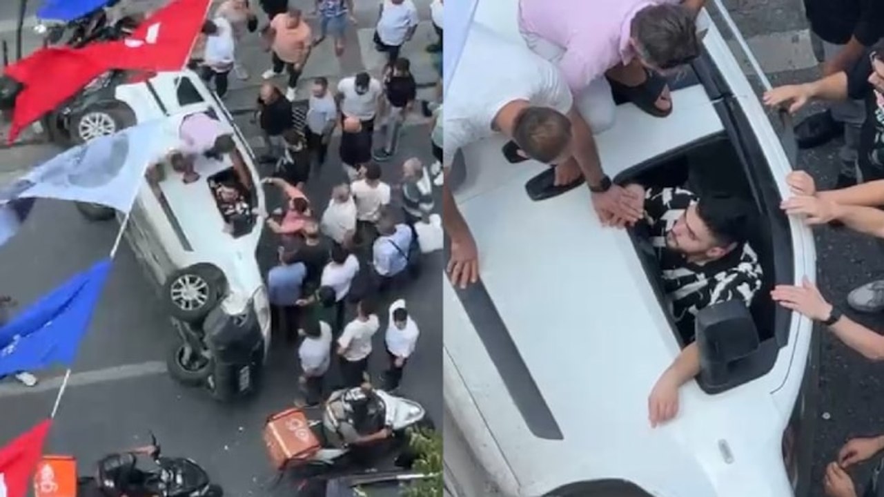 İstanbul'da alkollü sürücü ortalığı karıştırdı