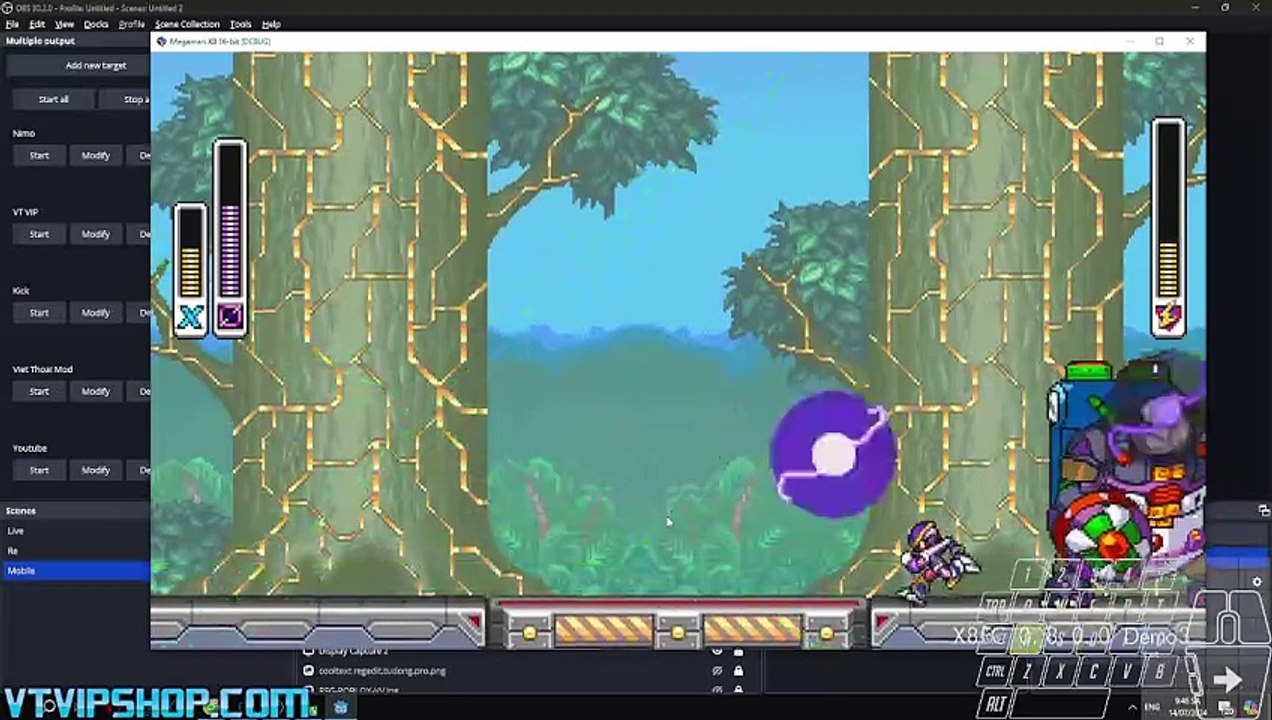 Megaman X8 Demake 05 08 2024 620 534