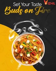Set Your Taste Buds on Fire | Fast Online Food Delivery at Vizhil