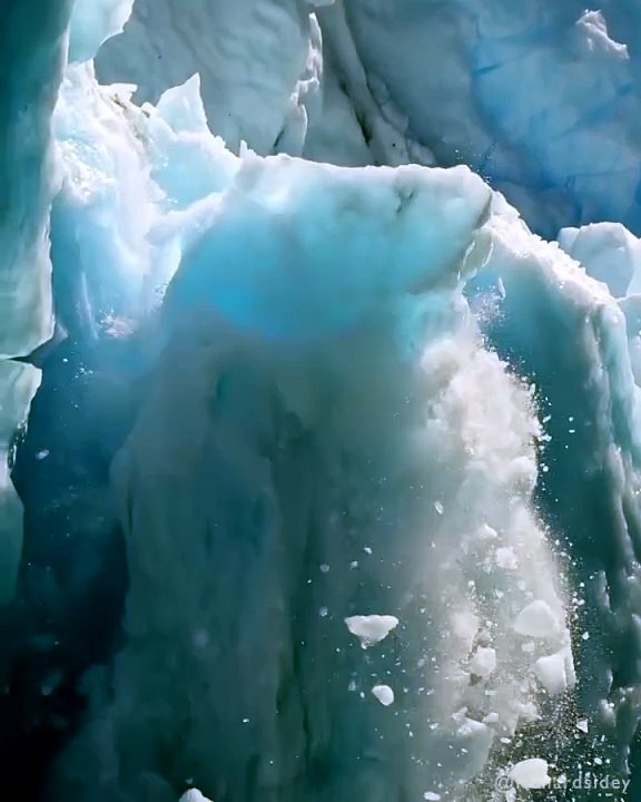 The glacier
