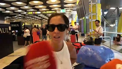 Anabel Pantoja, mareada y tensa con la prensa tras el concierto de su tía en Castellón