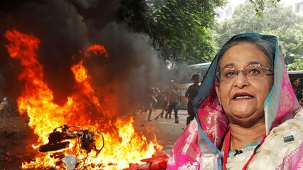 बांग्लादेश की PM शेख हसीना ने इस्तीफा देकर देश छोड़ा, आर्मी चीफ अंतरिम सरकार बनाएंगे