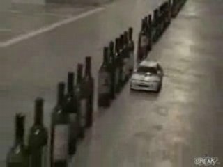 Mario Theme Played with RC Car and Bottles