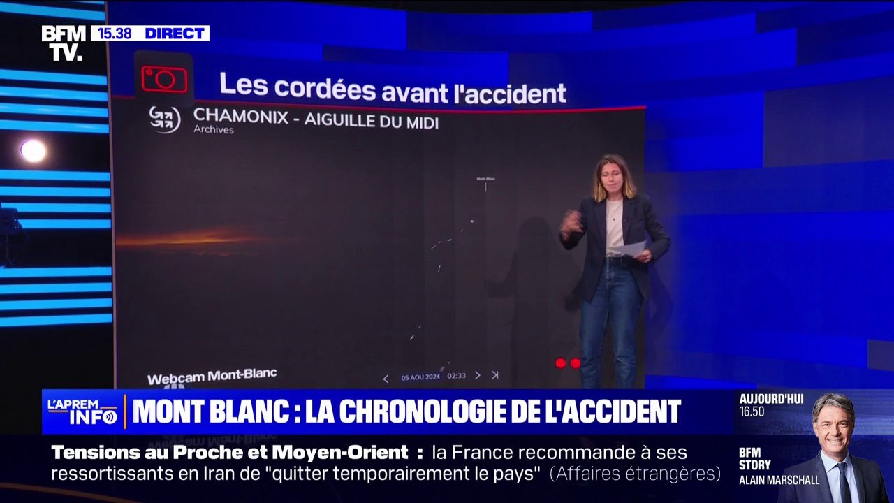 Avalanche au Mont-Blanc du Tacul: la chronologie de l'accident