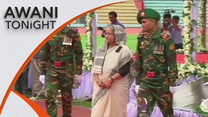 Télécharger la video: AWANI Tonight: Bangladesh PM resigns, flees country amid fresh protests