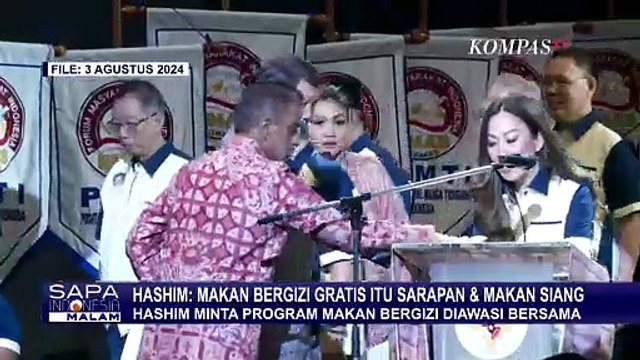 Program Makan Bergizi Gratis Prabowo Gibran, Hashim: Makan Bergizi Rentan Dikorupsi, Kawal Bersama!