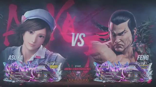 Leeyo Asuka VS SawXer Feng Tekken 8 Ranked Match Aug 2024