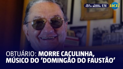 Caçulinha, músico do 'Domingão do Faustão', morre aos 86 anos
