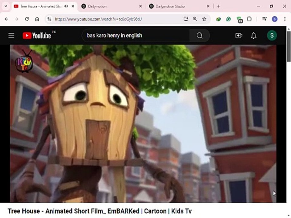 Tree House - Animated Short Film_ EmBARKed _ Cartoon