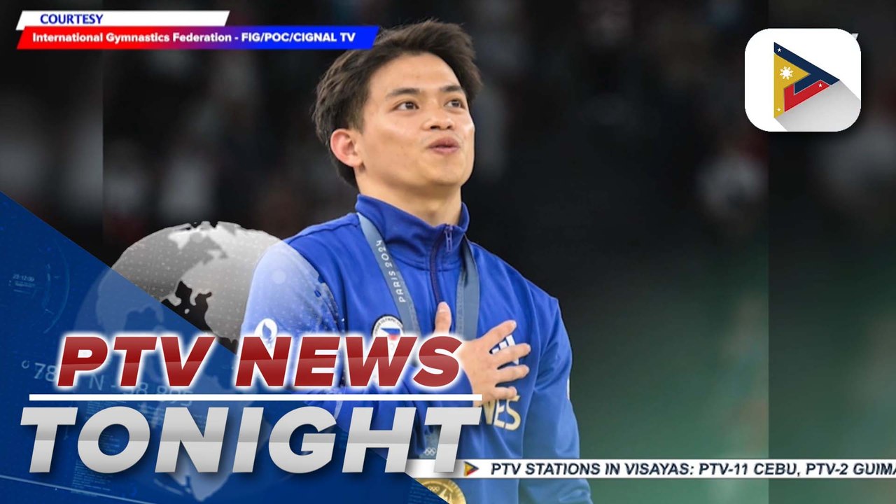 Carlos Yulo makes history by winning 2 gold medals in 2024 Paris Olympics