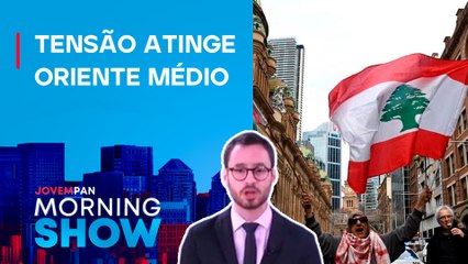 Embaixada do Brasil no LÍBANO recomenda que brasileiros DEIXEM o país; Neitzke EXPLICA