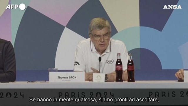 Bach: Noi lontani da dibattiti politici, basta odio su Khelif