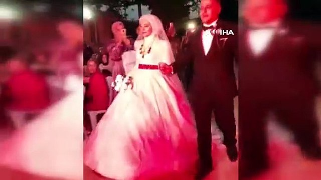 Trafik kazasında hayatını kaybeden gelin ve damadın düğün görüntüleri ortaya çıktı