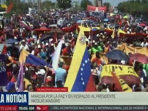 Zulianos marcharon en rechazo de actos vandálicos sucedidos en el territorio nacional