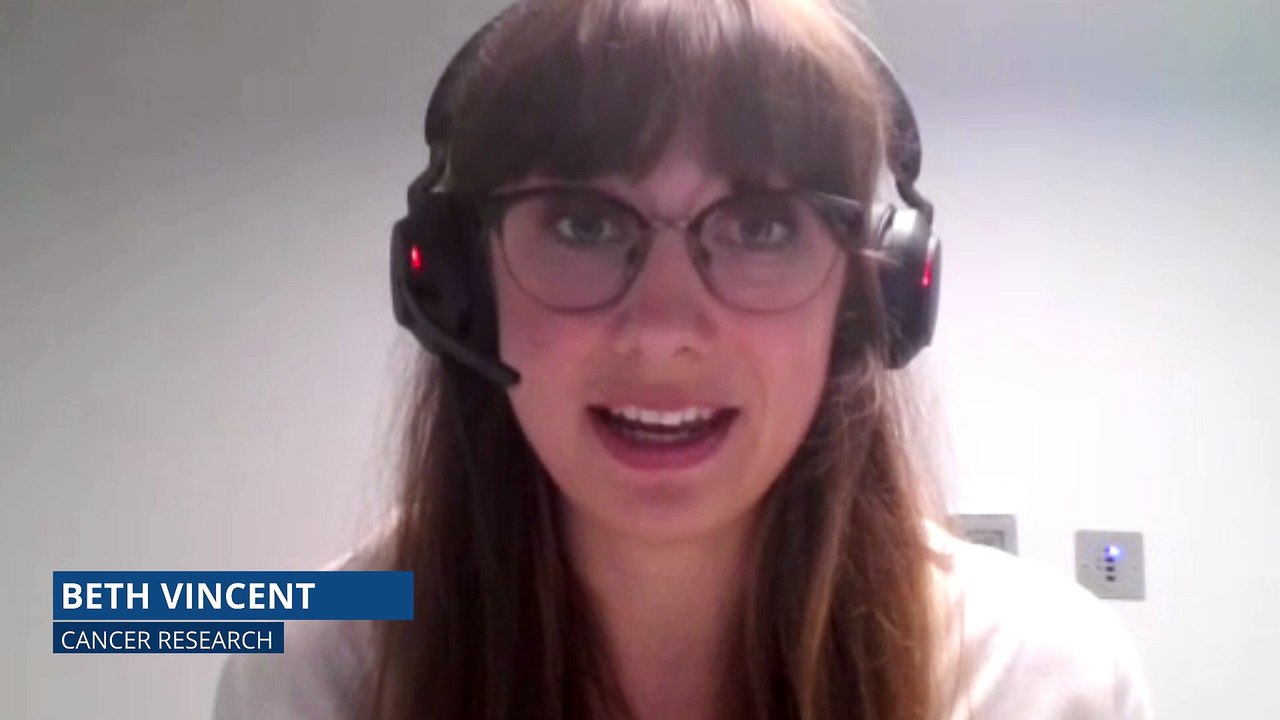 Cancer Research UK health information manager Beth Vincent