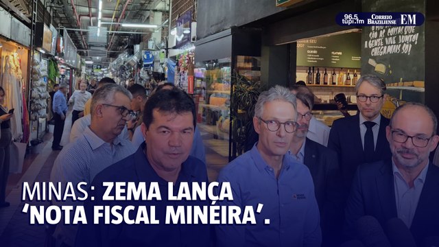 Governo de Minas lança ‘Nota Fiscal Mineira'