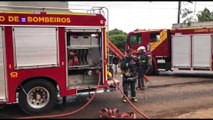 Suposto incêndio criminoso é registrado na Casa Pop no Santa Felicidade