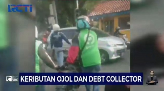 Geram Motornya Ditarik Paksa, Ojol Nekat Buang Motor Debt Collector di Sawah Besar