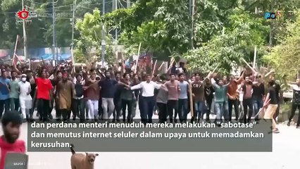 Protes Kekerasan Di Bangladesh Menewaskan Hampir 100 Orang