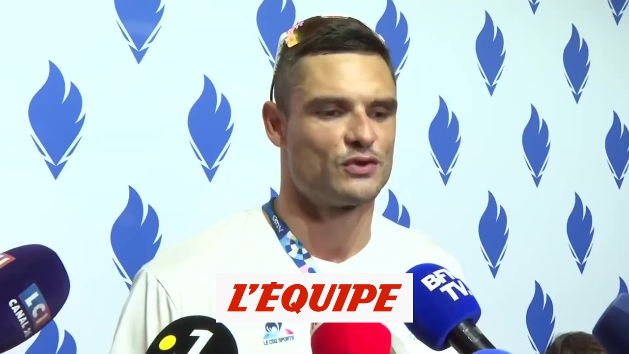Florent Manaudou : « Dans ce contexte sociétal, ces Jeux font du bien » - Natation - JO 2024