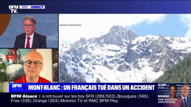 Avalanche au Mont-Blanc: il n'y a plus de surfréquentation du site, affirme le député de Haute-Savoie, Xavier Roseren