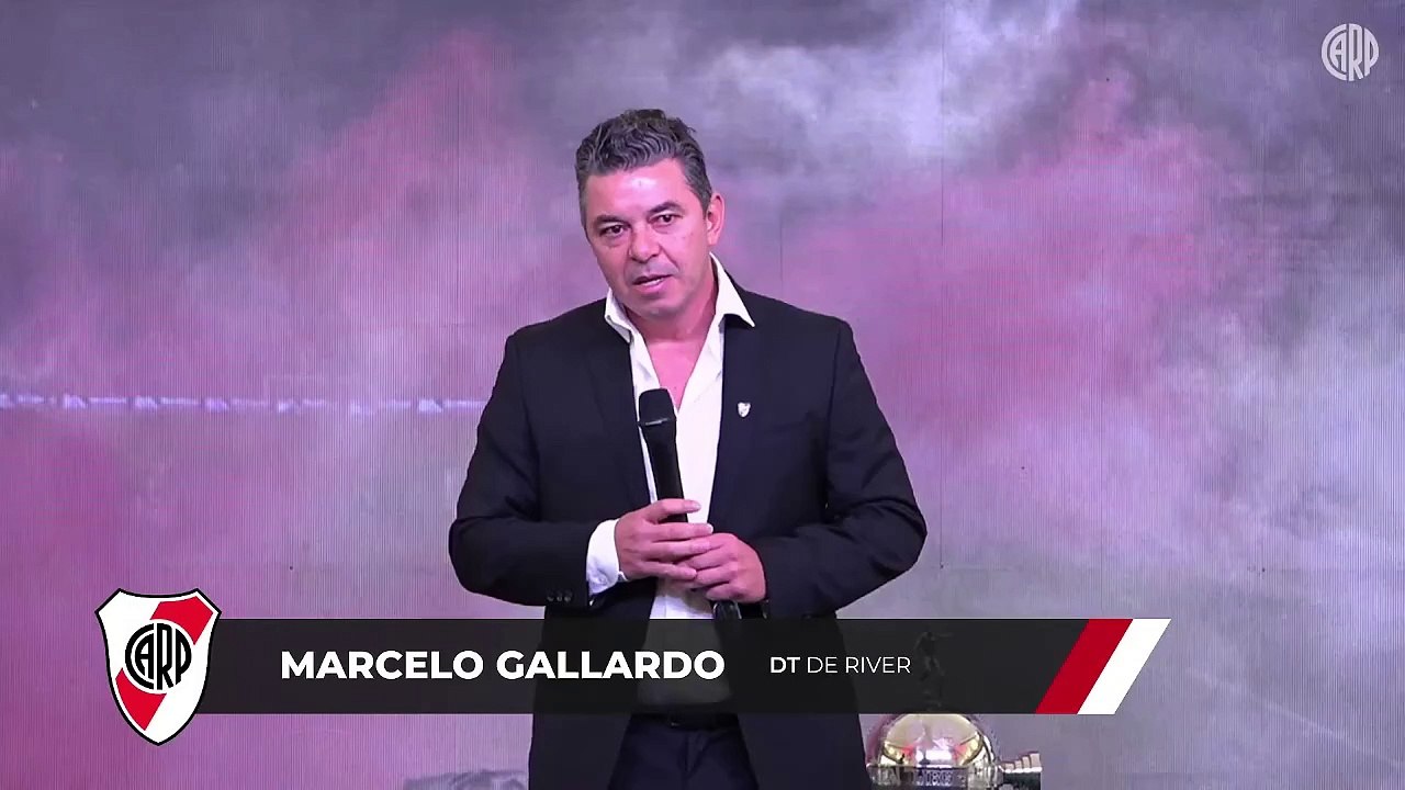 Marcelo Gallardo: "Estoy en el lugar al que pertenezco"