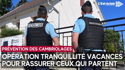 Face au risque de cambriolage, l’opération tranquillité vacances rassure ceux qui partent
