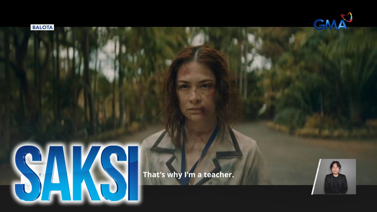 Role ni Marian Rivera bilang si Teacher Emmy sa "Balota", inulan ng good feedback | Saksi