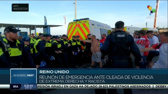 Reporte 360° 05-08 Oleada de protestas racistas en el Reino Unido
